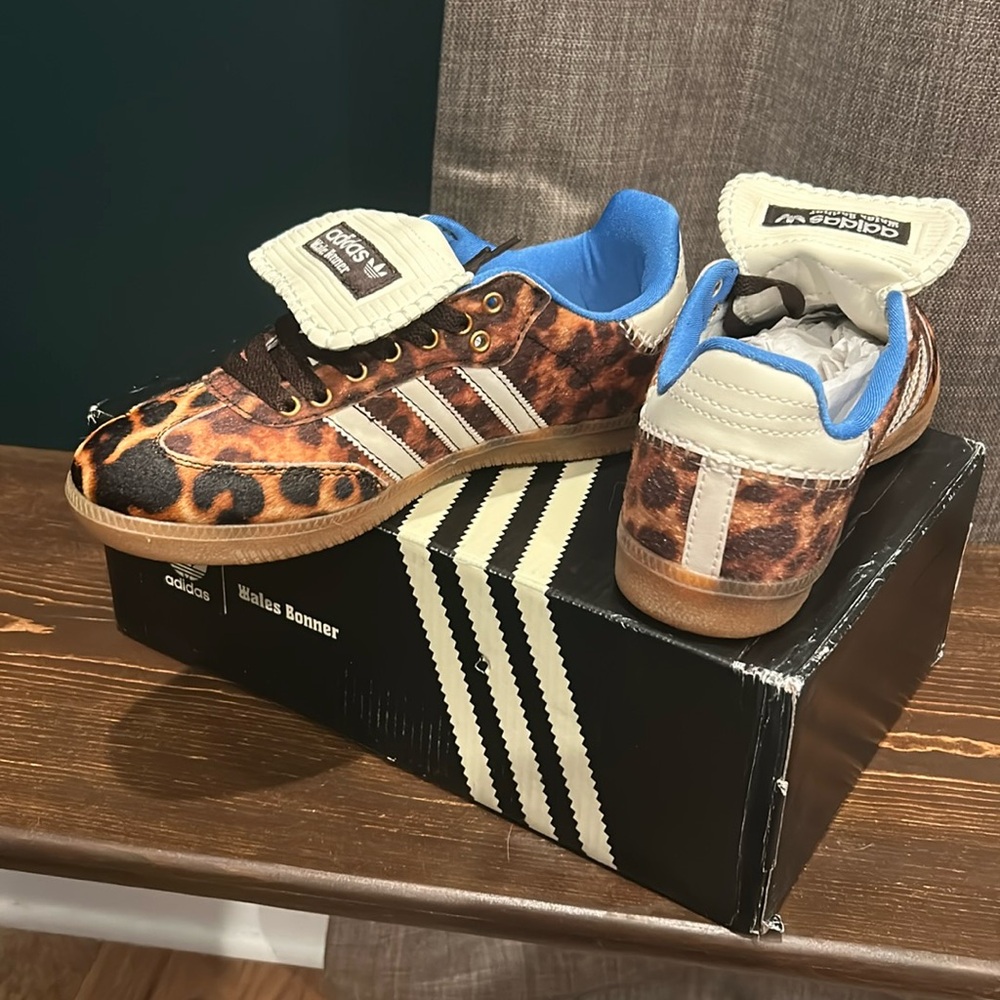 Adidas Wales Bonner leopard print